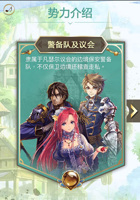 警备队及议会 《螺旋境界线》世界观